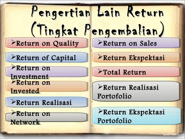 PRESENTASI RISK AND RETURN (TUGAS MANAJEMEN KEUANGAN) PRESENTASI RISK AND RETURN (TUGAS MANAJEMEN KEUANGAN)