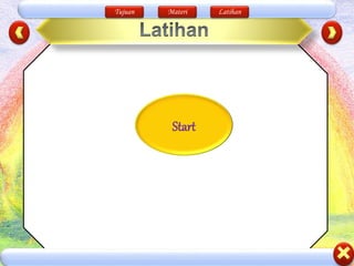 Tujuan Materi Latihan
Start
 
