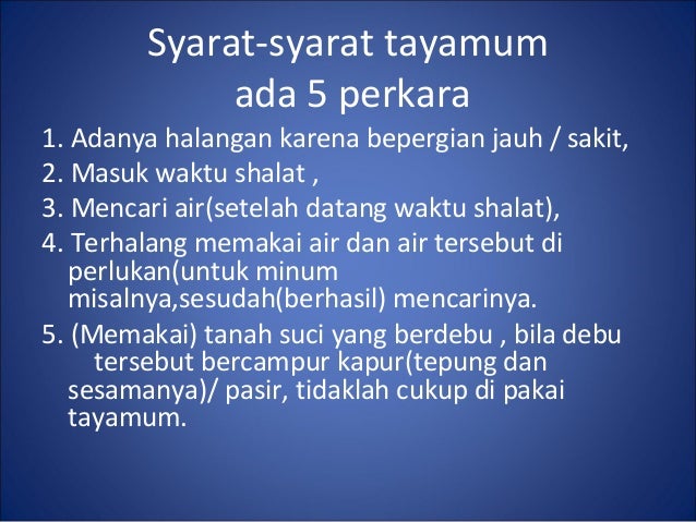 Pendidikan Islam Tayamum Saintis Blink Lessons Blendspace