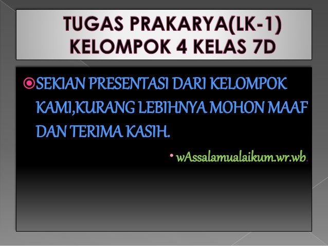 Tugas prakarya(lk 1)