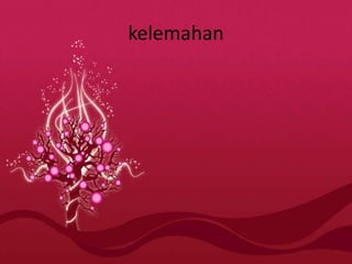 kelemahan
 