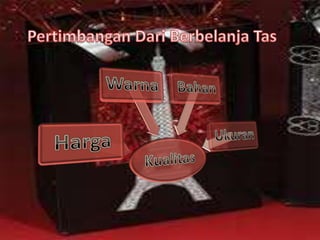 Tugas prilaku konsumen