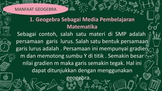 Geogebra dan Maple | PPTX