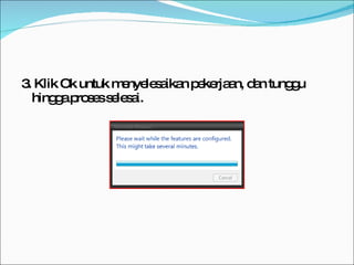 3. Klik Ok untuk menyelesaikan pekerjaan, dan tunggu hingga proses selesai. 