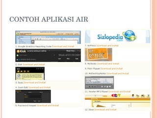 CONTOH APLIKASI AIR 