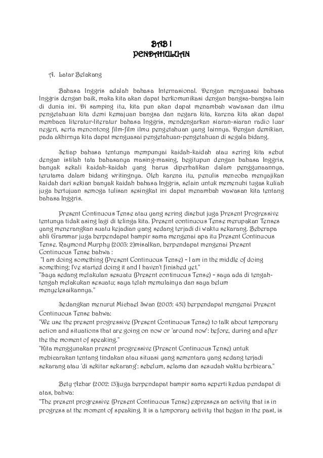 Contoh Paragraf Present Continuous Tense Goreng Contoh Paragraf Present Continuous Tense Goreng