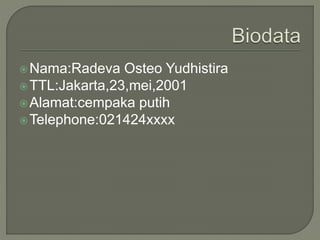 Tugas radeva | PPT