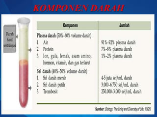 KOMPONEN DARAH
 