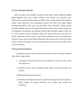 Tugas rangkuman koperasi harits