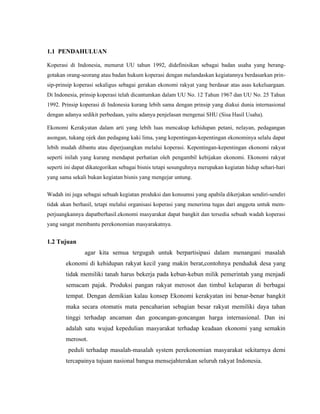 Tugas rangkuman koperasi harits