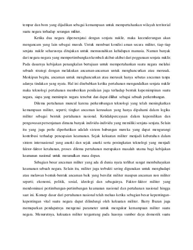 Agenda Keamanan Dunia Pasca Perang Dingin