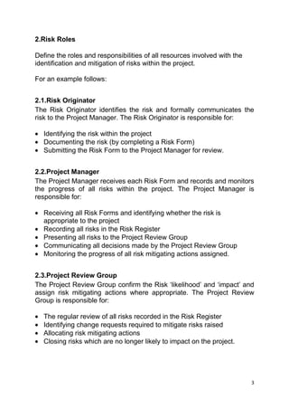 Tugas risk management | DOCX