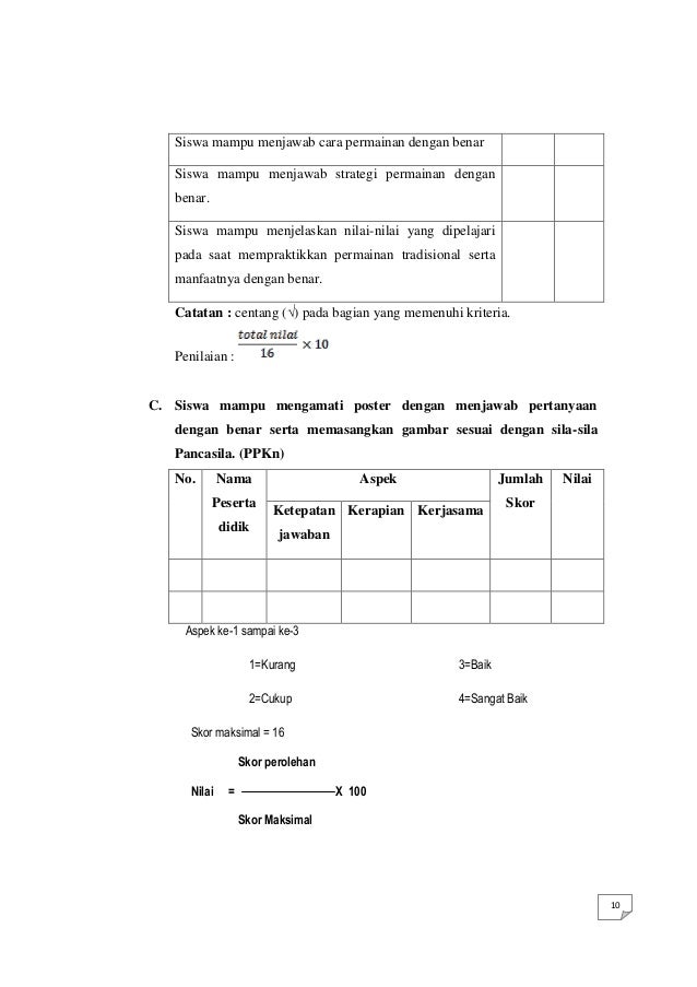 Tugas Rpp Kelas 4 Tema 1 Pembelajaran 4 Riske Bu Evi