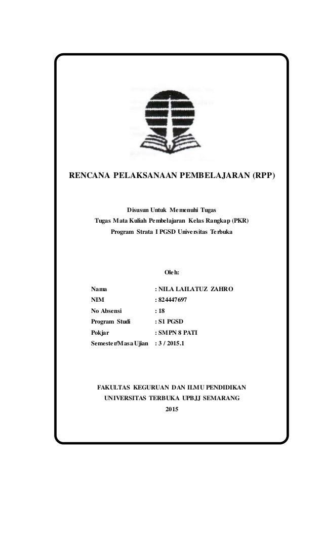 Tugas Rpp Pkr 221 Nila