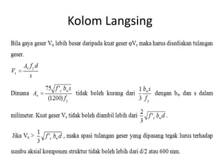 Kolom Langsing
 