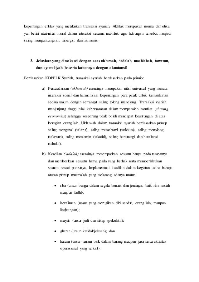 Jelaskan Bentuk Laporan Keuangan Syariah Menurut Psak Dan