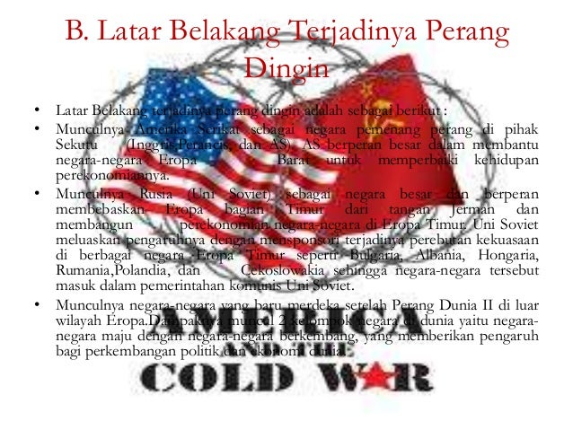 Latar Belakang Perang Dingin