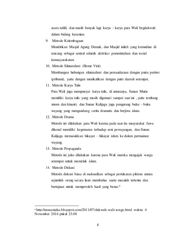 Walisongo Dalam Islamisasi di Jawa