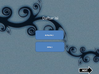 Daftar isi BPUPKI PPKI 