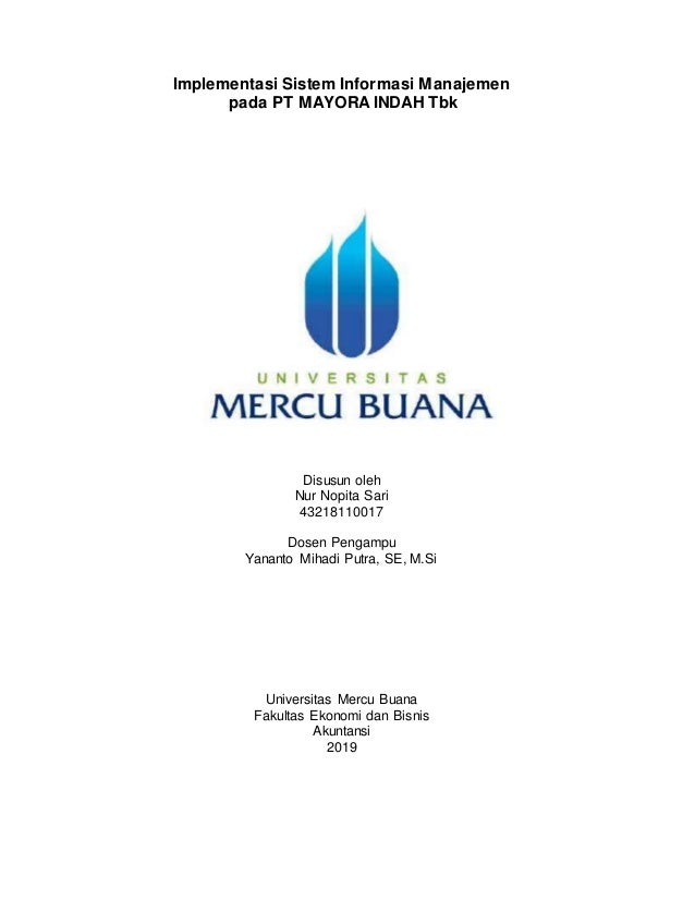 Makalah Sim Sistem Informasi Manajemen