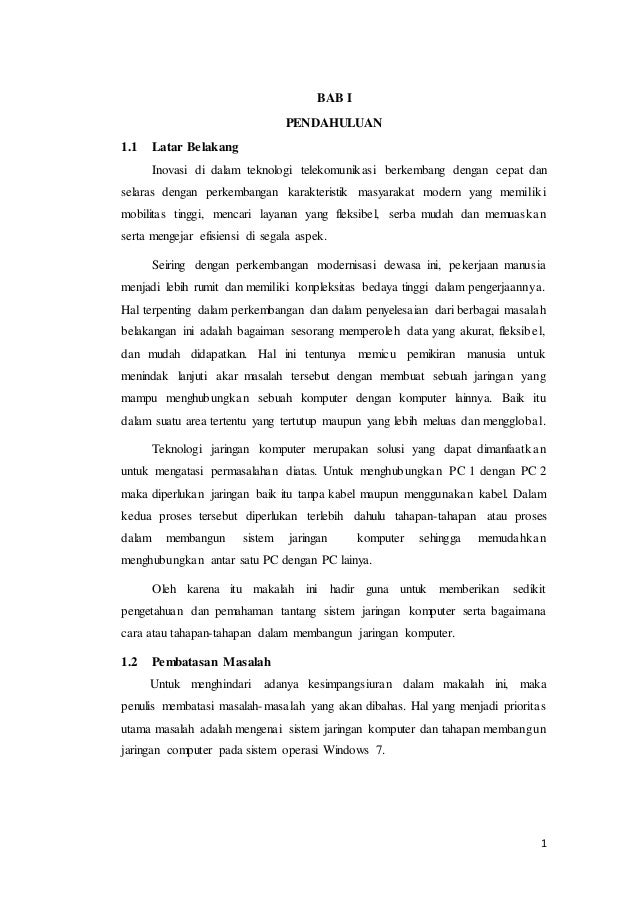 Tugas Sistem Jaringan Membangun Jaringan Komputer