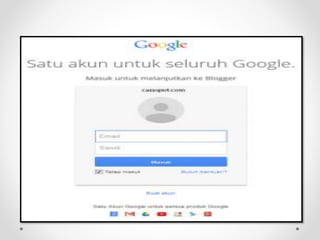 Cara Membuat Blog