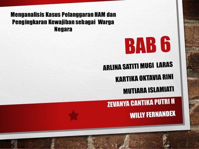 Kelompok 3 (Hak dan Kewajiban Warga Negara)