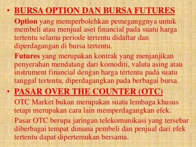 Cara memperdagangkan opsi emini futures