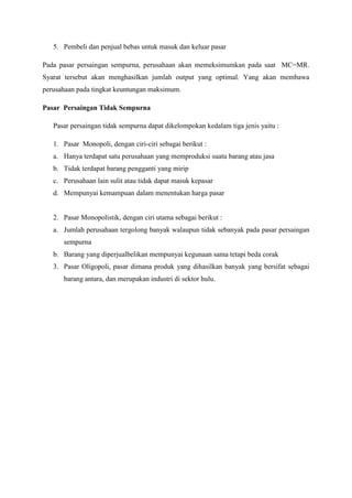 Membuat program untuk melakukan pemerataanpendapatan dengan menggunakan instrume pajak dan pengeluaran pemerintah.