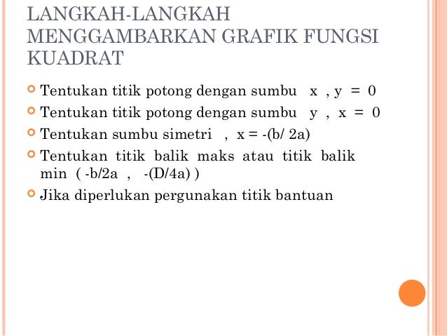 Fungsi Kuadrat dan Sinusoidal Non Linier Programming