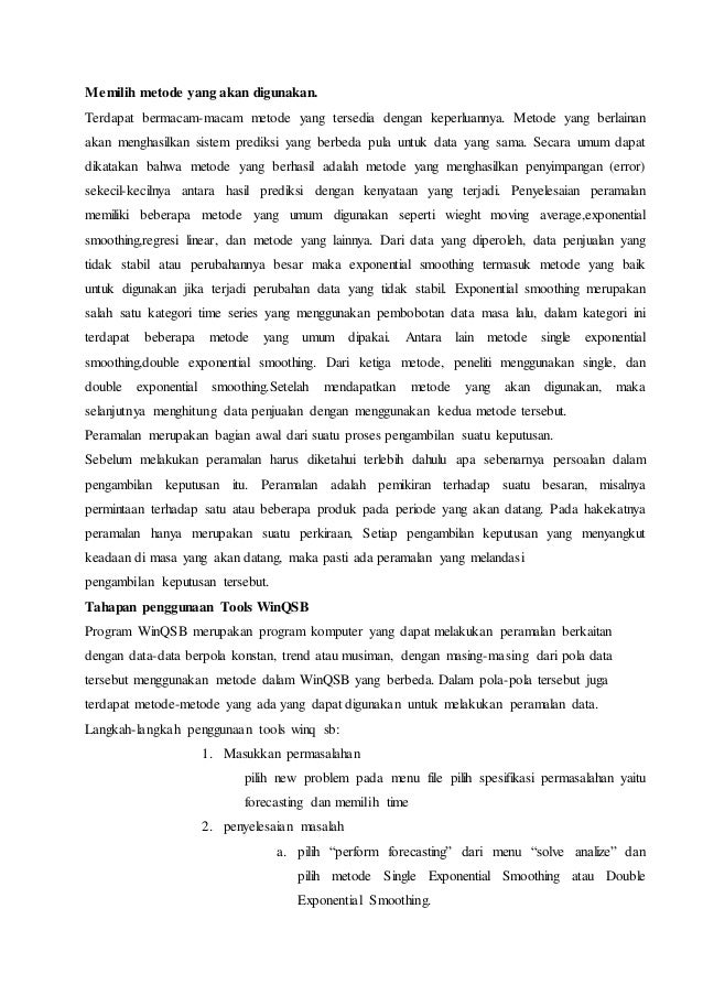 Contoh Soal Uas Teknik Proyeksi Bisnis Bagikan Contoh