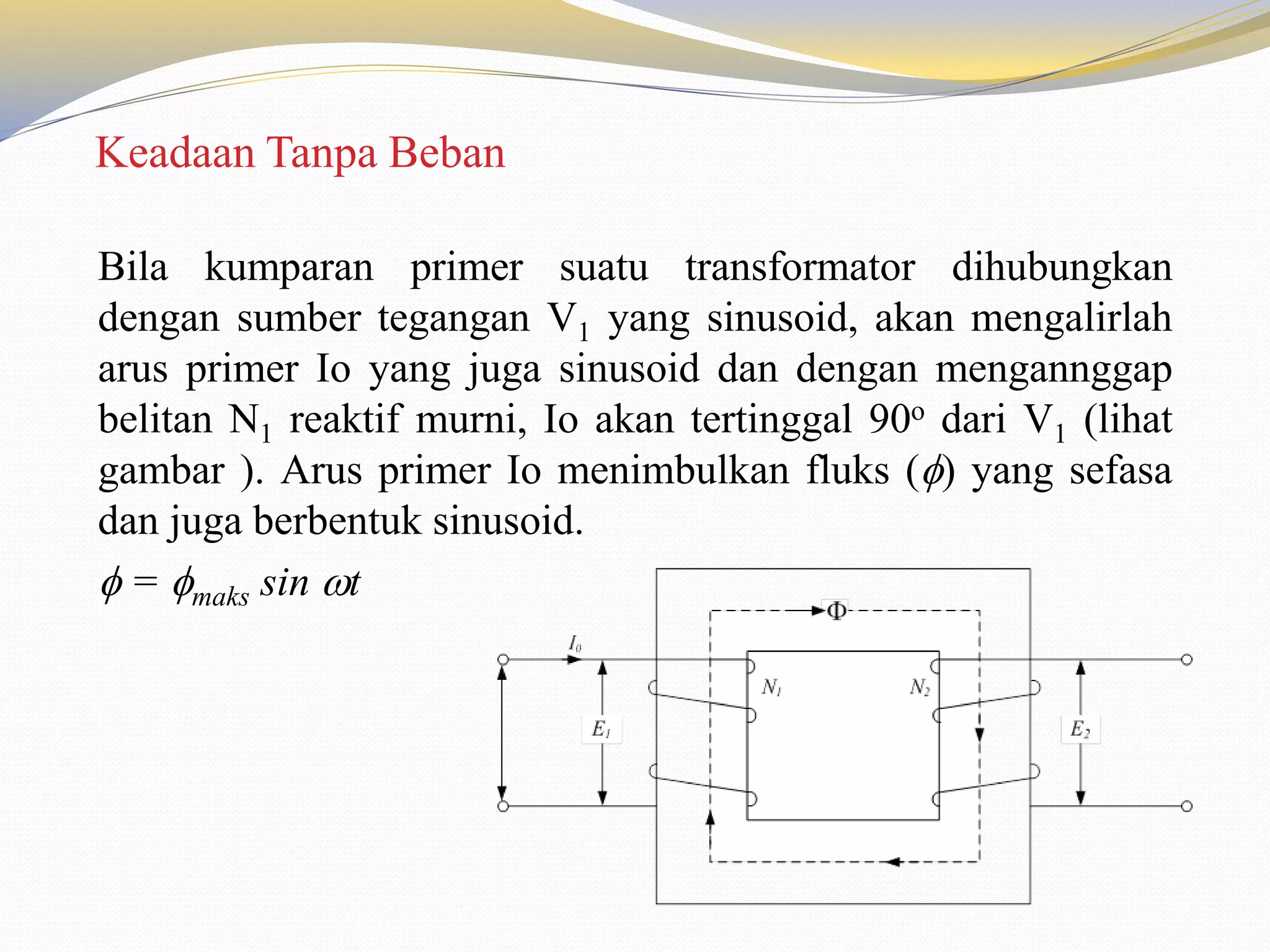 Tugas Teknik Tenaga Listrik Transformator | PPTX