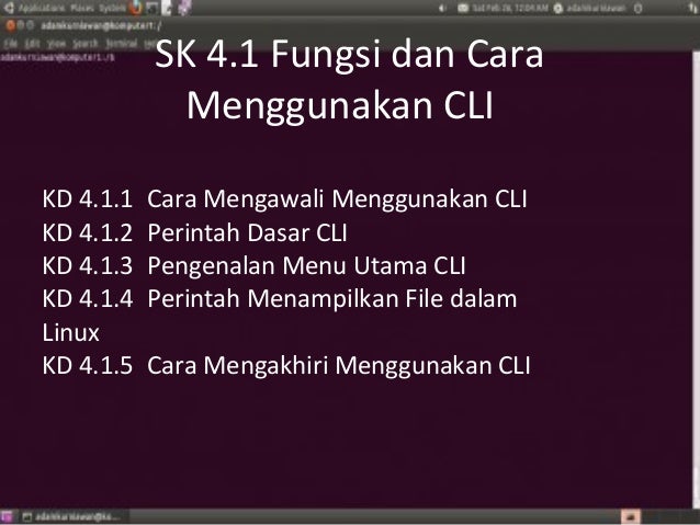 Fungsi Dan Cara Penggunaan Terminal Cli Gedit Dan Vi Editor 15969869
