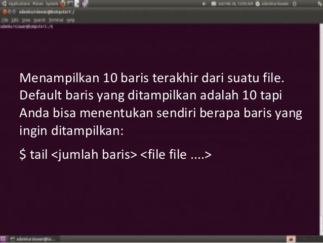 Fungsi Dan Cara Penggunaan Terminal Cli Gedit Dan Vi Editor 15969869