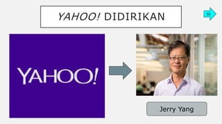 YAHOO! DIDIRIKAN
Jerry Yang
SI
 