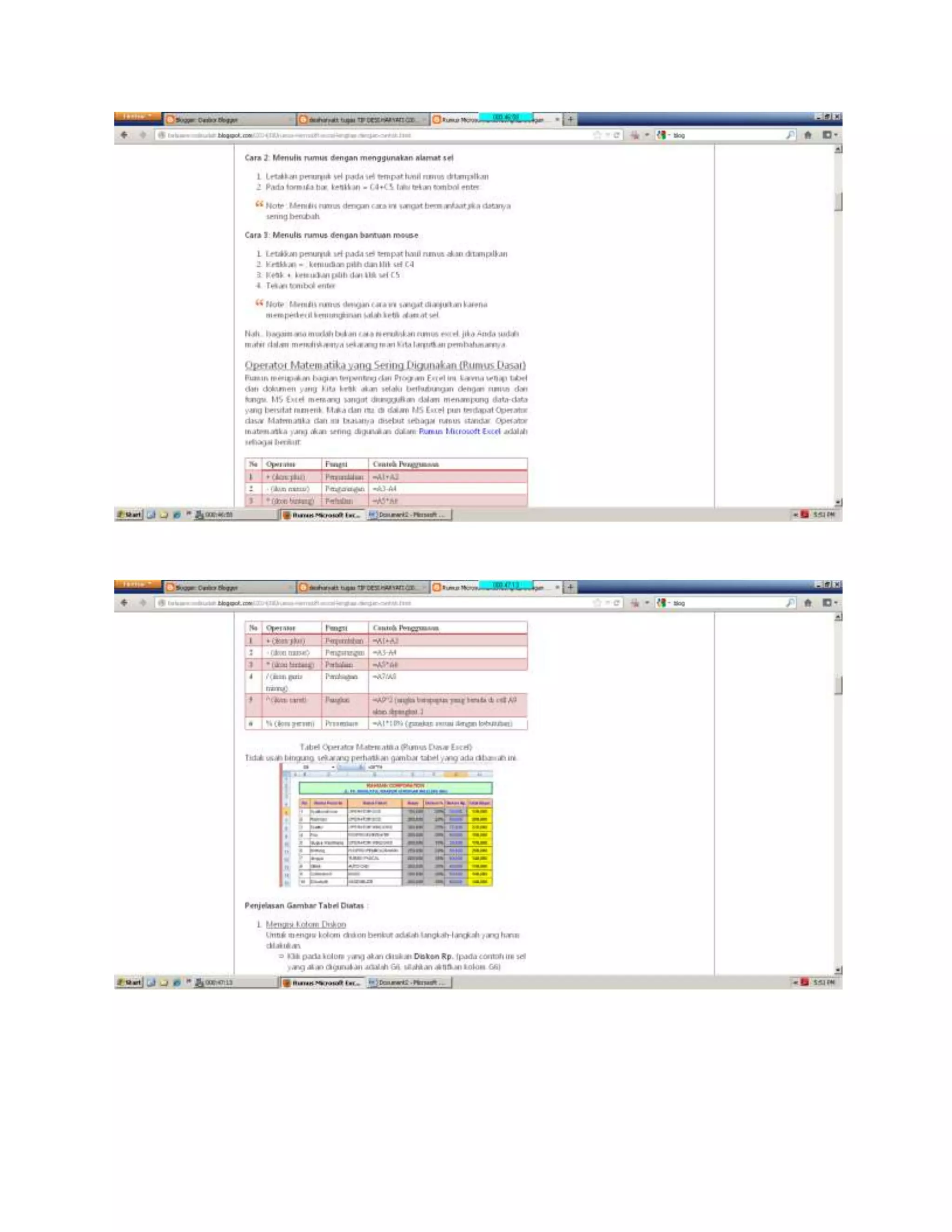 TUGAS TIP EXCEL ERFANI PERMATA SARI