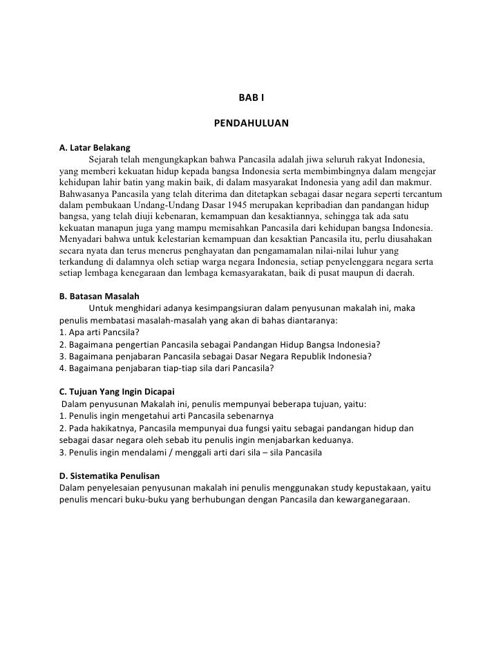 pancasila bersifat piramida