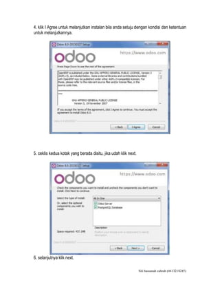 panduan instalasi odoo v.08