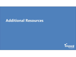 Additional Resources  
