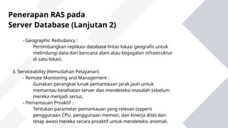 Penerapan RAS pada Server Database dan Server VOIP | PDF