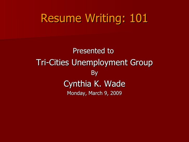 Buy resume for writing 101