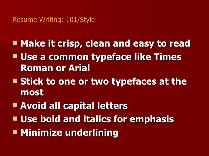 Buy resume for writing 101