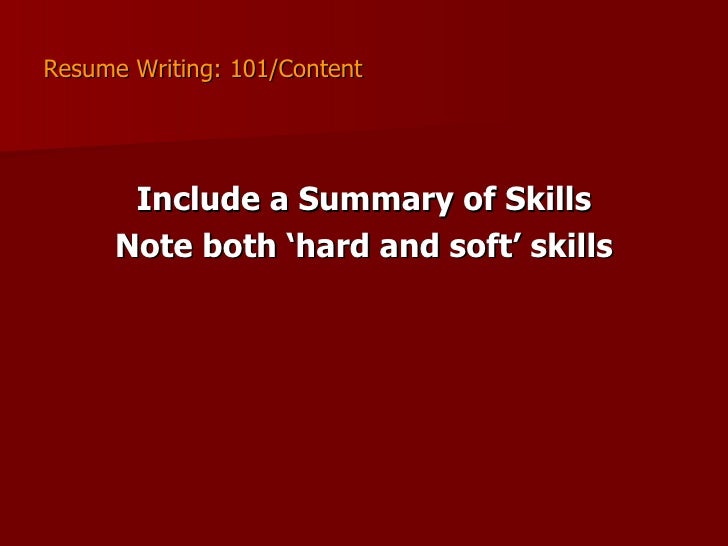 Buy resume for writing 101