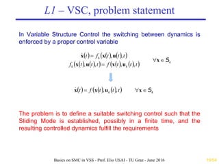 Sliding Mode Control: Basic Theory, Advances and Applications | PDF