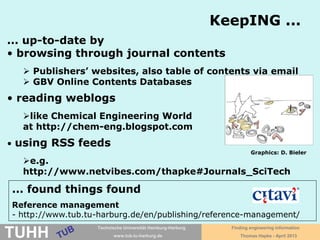 April 2016 University Library, Thomas Hapke
„On the shoulders of“
Google Scholar
Ca. 1410
Quelle: http://lccn.loc.gov/50041709
 