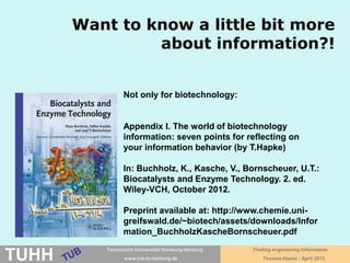 April 2016 University Library, Thomas Hapke
Request for interlibrary loan!
 