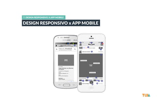 7. DESIGN RESPONSIVO X APP MOBILE 
DESIGN RESPONSIVO x APP MOBILE 
 