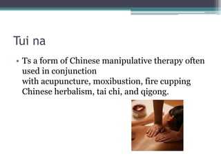 Terapia tuina online