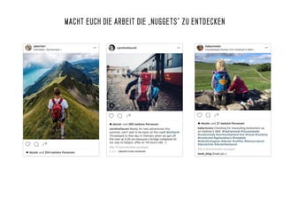 MACHT EUCH DIE ARBEIT DIE „NUGGETS“ ZU ENTDECKEN
 