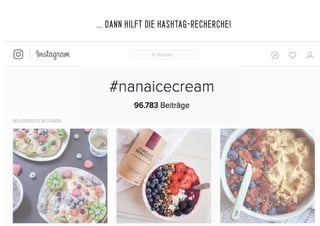 ... DANN HILFT DIE HASHTAG-RECHERCHE!
 